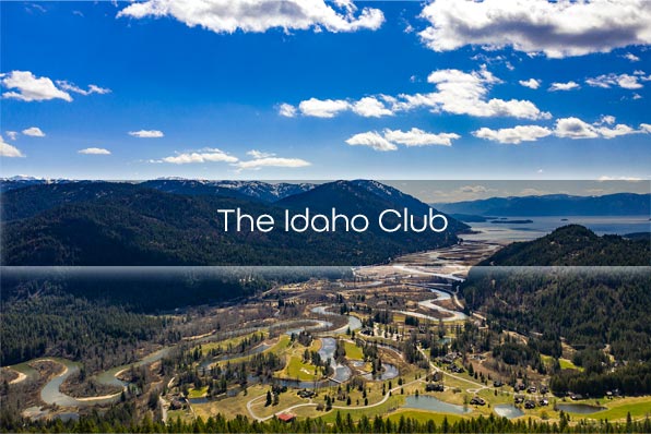 The Idaho Club golf course in North Idaho